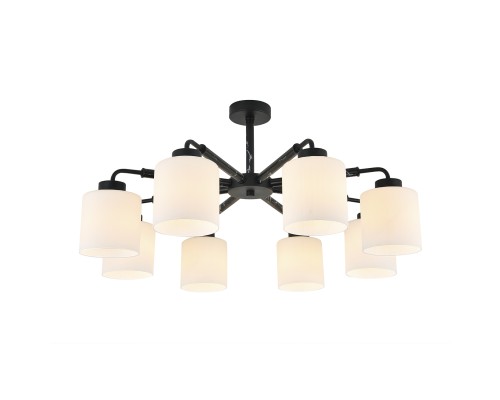 Светильник на штанге Escada 2133/8P E27*60W Black marble