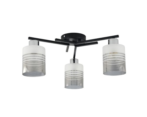 Потолочный светильник Escada 1132/3P E27*60W Black/Chrome