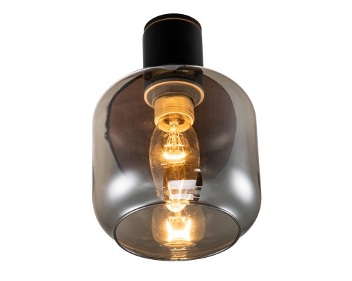 Спот Escada 10177/1A E14*40W Black/Chrome/Wood