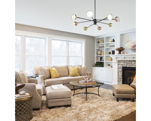 Светильник на штанге Escada 10271/8 LED*90W Gold/Copper