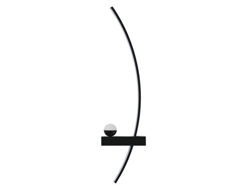 Настенный светильник Escada 10220/2 LED*15W Black R