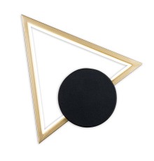 Настенный светильник Escada 10270/1 LED 13W Gold/Black