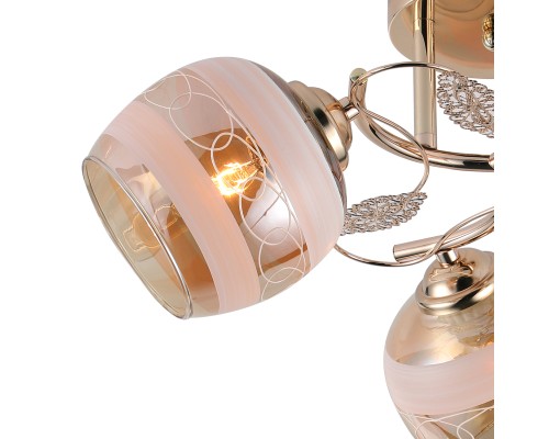 Потолочный светильник Escada 1110/3PL E27*40W Gold