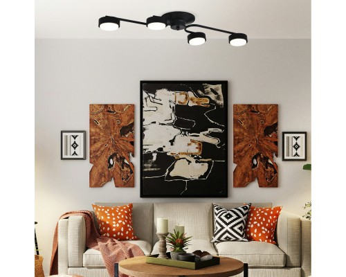 Потолочный светильник 100007/4C GX53*15W Black