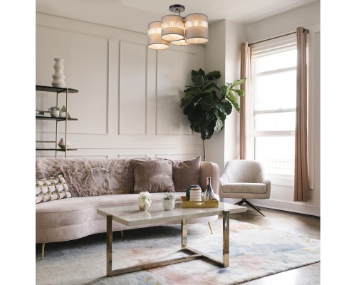 Потолочный светильник Escada 642/4P E27*60W Black