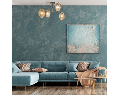 Светильник на штанге Escada 2123/4P E14*40W Brass