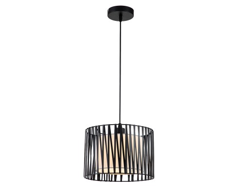 Подвесной светильник Escada 10181/1S E27*60W Black/Silver