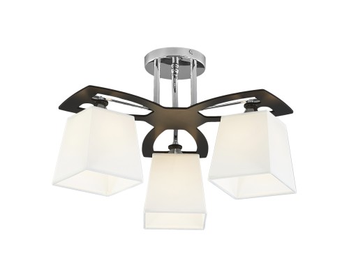 Потолочный светильник Escada 1116/3PL E27*60W Chrome/Black/White