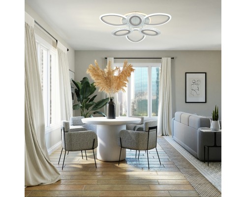 Потолочный светильник Escada 10275/6 LED*64W White APP