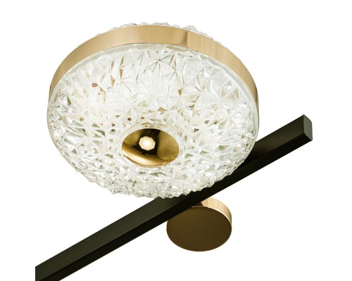 Потолочный светильник Escada 10219/6 LED*78W Black/Gold