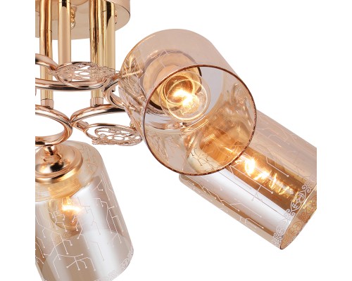 Потолочный светильник Escada 1118/5PL E27*40W Gold