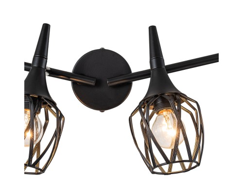 Настенно-потолочный свет Escada 1120/4A E14*40W Black