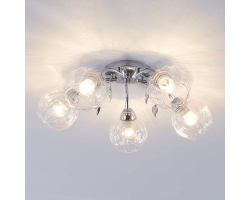 Потолочный светильник Escada 1175/5P E27*40W Chrome