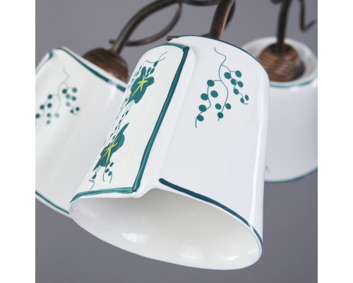 Потолочный светильник Escada Albero 168/5PL E14*40W Black brush gold