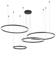 Подвесной светильник 14001/4P Black