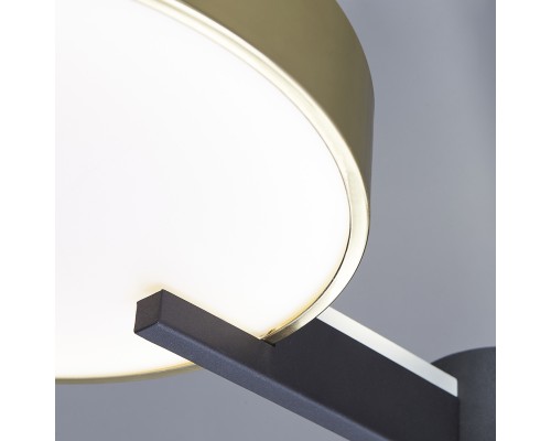 Потолочный светильник Escada 10209/3 LED*68W Gold/Black