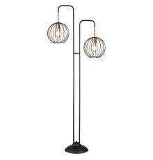 Напольный светильник Escada 10176/2 E27*60W Black/Brass