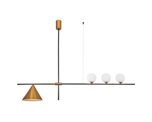 Светильник на штанге 11031/4R Brass