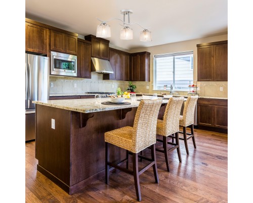 Потолочный светильник Escada 535/3PL E27*40W Chrome/White