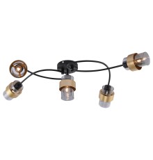 Потолочный светильник Escada 1139/5P E14*40W Black/Gold