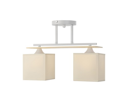 Потолочный светильник Escada 1117/2PL E27*60W Chrome/White