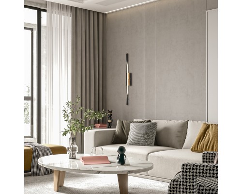 Настенный светильник Escada 563/A LED*15W Black