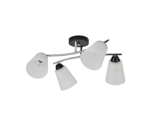 Потолочный светильник Escada 2132/4P E27*60W Black/Chrome