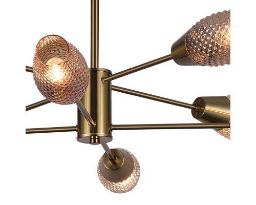 Светильник на штанге Escada 10165/8PL E14*60W Copper