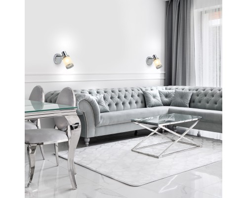 Настенный светильник Escada 680/1A E14*40W Chrome