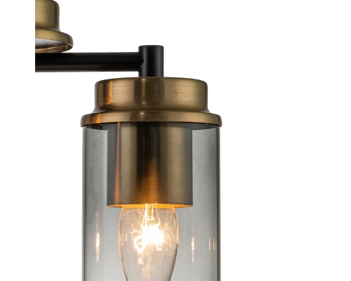 Настольный светильник Escada 2118/2 E14*40W Black/Brass