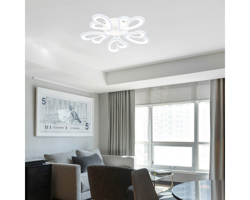 Потолочный светильник Escada 10229/5 LED*77W Matt White