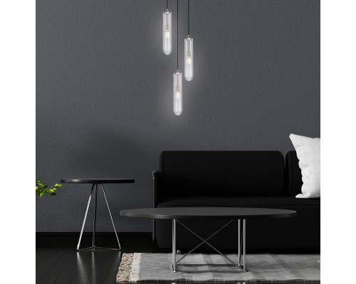 Подвесной светильник 160001/3P G9*5W Brass