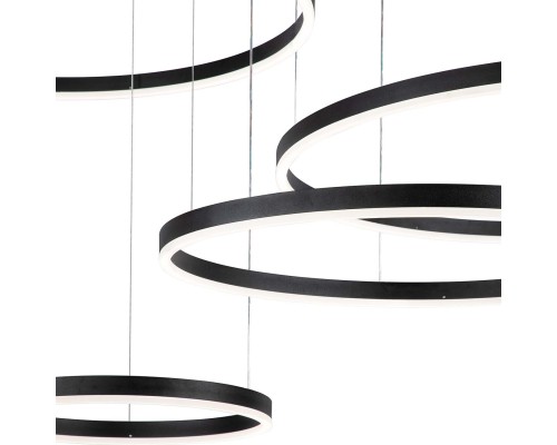 Подвесной светильник 14001/4P Black