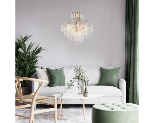 Подвесной светильник Escada 2108/8P E14*40W Gold