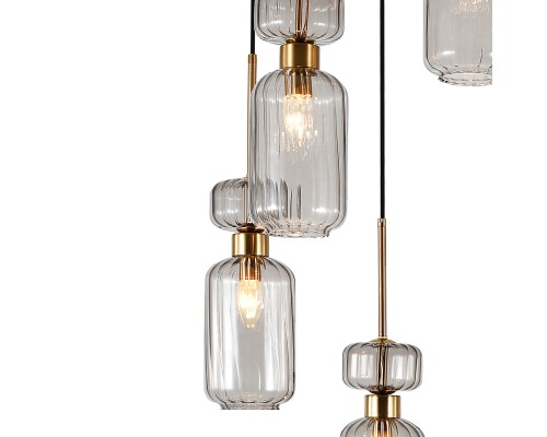 Подвесной светильник Escada 1141/5S E14*60W Smoke