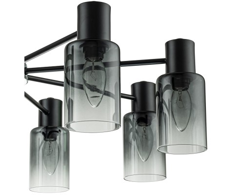 Светильник на штанге Escada 2120/8P E14*40W Black