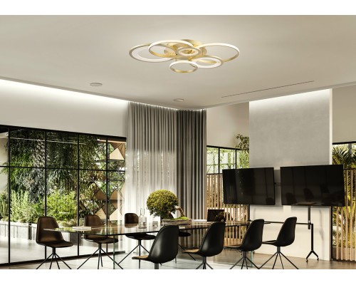 Потолочный светильник Escada 10248/6 LED*149W Gold