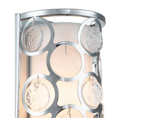 Настенный светильник 13010/1W Nickel