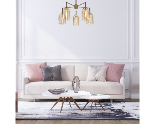 Светильник на штанге Escada 688/5P E14*40W Brass