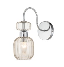 Настенный светильник Escada 1141/1A E14*60W Chrome/Beige