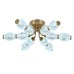 Потолочный светильник 100012/6C LED*60W Brass