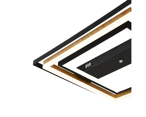 Потолочный светильник Escada 10249/2 LED*83W Black/Wood
