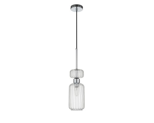 Подвесной светильник Escada 1141/1S E14*60W Chrome/Clear