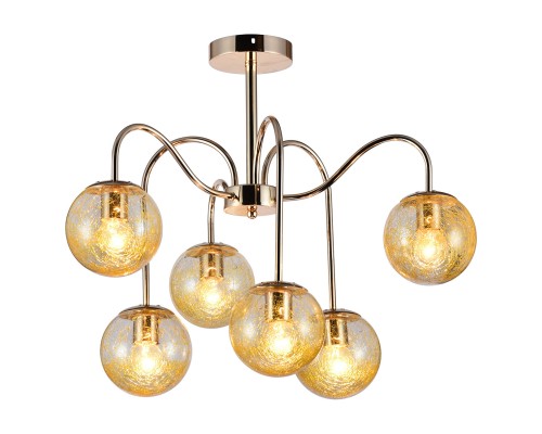 Потолочный светильник Escada 1118/6PL E27*60W Gold