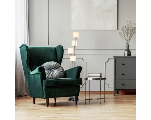 Напольный светильник Escada 1109/4 E14*40W Chrome/Beige