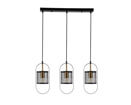 Подвесной светильник 10009/3P Black