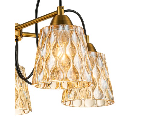 Подвесной светильник Escada 1125/5PL E27*40W Brass