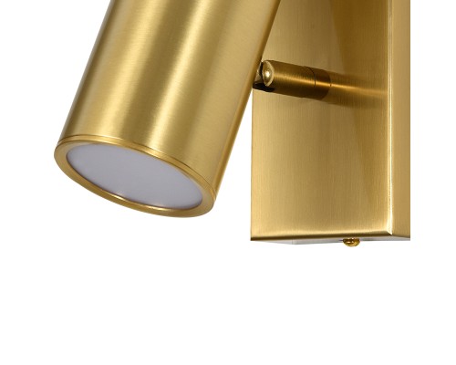 Настенный светильник Escada 10283/1 LED*6W Brass