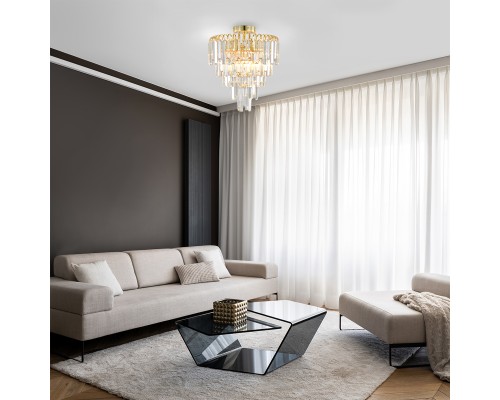 Потолочный светильник Escada 2105/6P E14*40W Gold