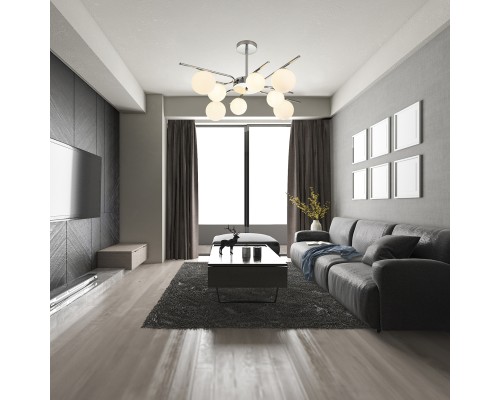 Светильник на штанге Escada 642/8P G9*40W Silver